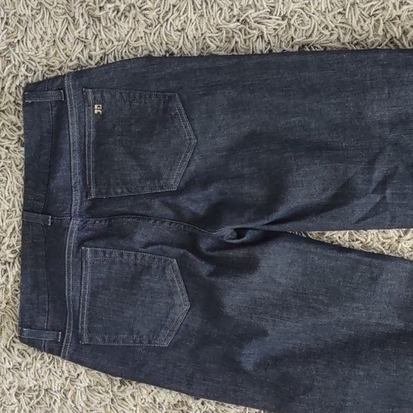 Joe's Wide Leg Muse Bardot Stretch Jeans Denim Women's 28 W Dark Wash Used 31" L - Picture 7 of 9